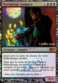 Magic mtg nocturnus - nocturnus, vampire