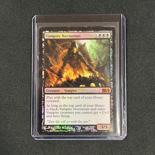Mtg foil vampire nocturnus - vampire,