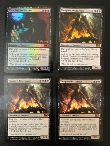 Mtg vampire nocturnus - nocturnus, x4