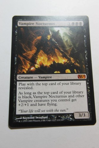 Mtg vampire nocturnus - vampire,