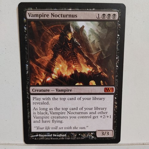 Vampire nocturnus mtg - nocturnus, ---