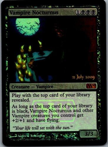 Carte prerelease 118 vampire - #118,
