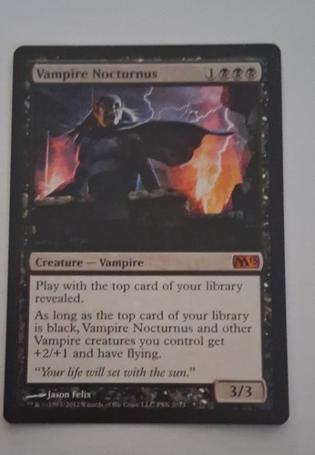 Mtg vampire nocturnus media - nocturnus,