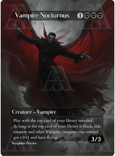 Vampire nocturnus carte - nocturnus,