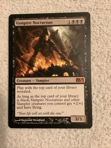 Mtg vampire nocturnus - -,