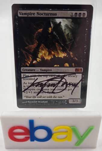 Vampire nocturnus signed - vampire,