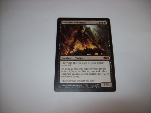 Mtg vampire nocturnus magic - mtg,