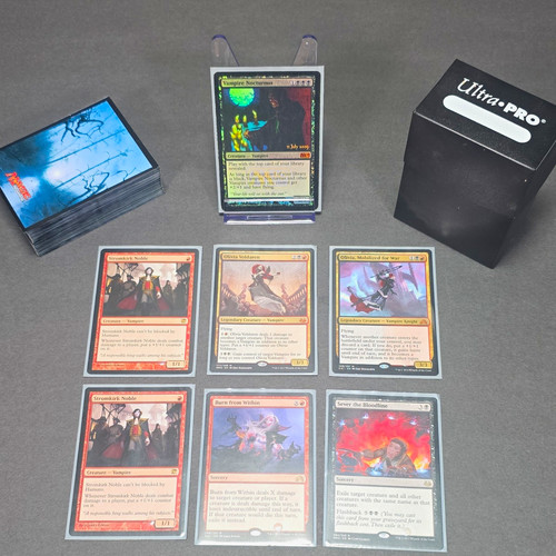 Mtg carte nero rosso - carte,